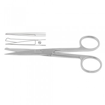 Incision Scissor Straight Stainless Steel, 13 cm - 5"